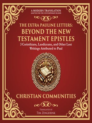 cover image of The Extra Pauline Letters